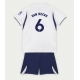 Tottenham Hotspur Jan Paul van Hecke #6 Domaci Dres za djecu 2026-27 Kratak Rukav (+ Kratke hlače) Tottenham Hotspur Jan Paul van Hecke #6 Domaci Dres za djecu 2026-27 Kratak Rukav (+ Kratke hlače)